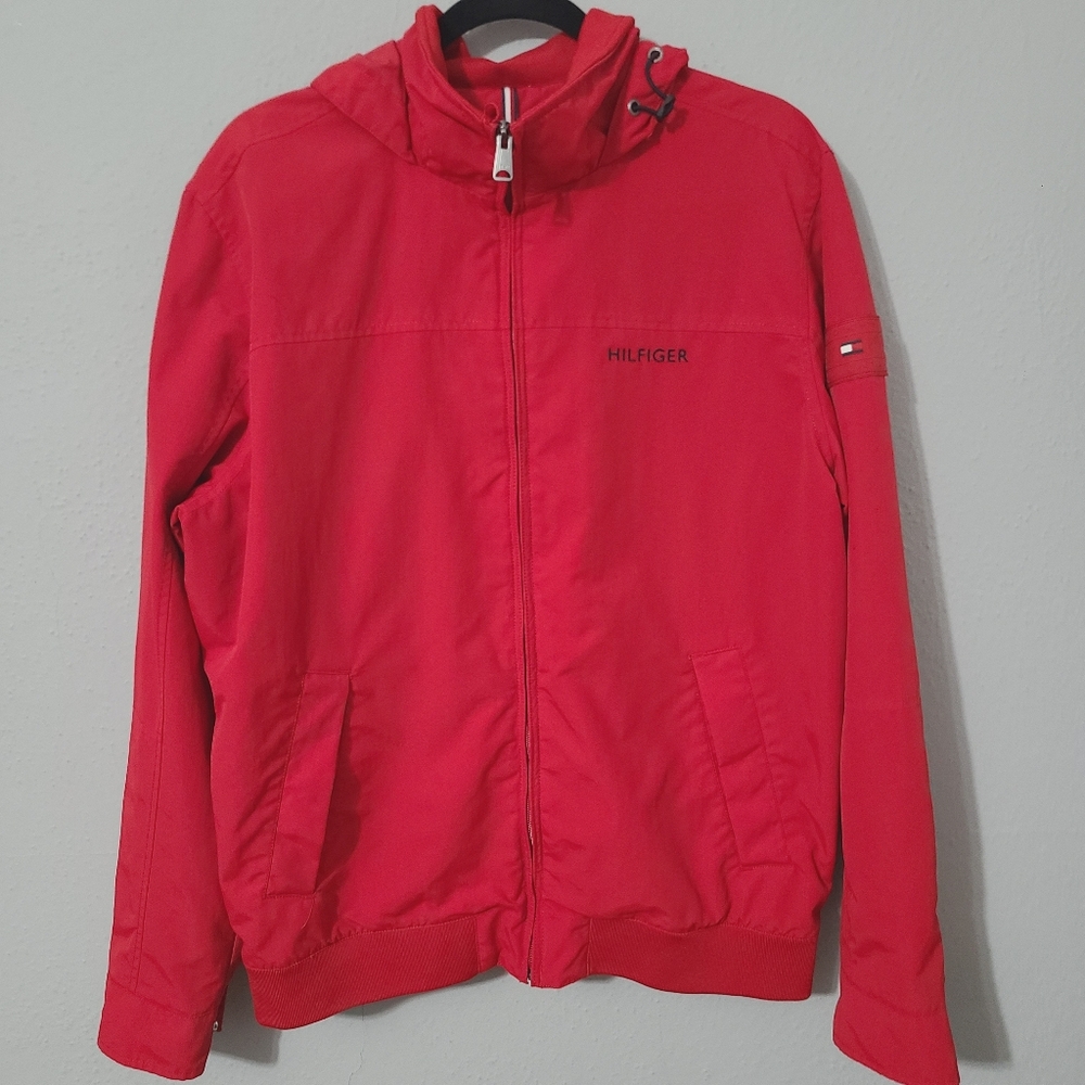 Tommy Hilfiger Water-Resistant Hooded Regatta Jacket Size Med‎